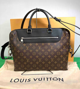 LOUIS VUITTON ルイヴィトン　ポルト・ドキュマン・ジュール　モノグラム・マカサー_BRW M54019