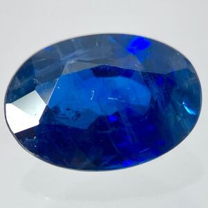 ソ付き!!1円〜!!◆天然サファイア0.90ct◆d 約7.11×5.03×3.00mm ルース 裸石 宝石 サファイア sapphire w333