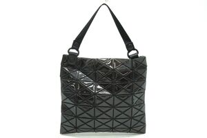 プリーツプリーズ イッセイミヤケ BAOBAO ハンドバッグ ラメ 薄型 PVC 黒 ブラック PLEATS PLEASE ISSEY MIYAKE 0502h