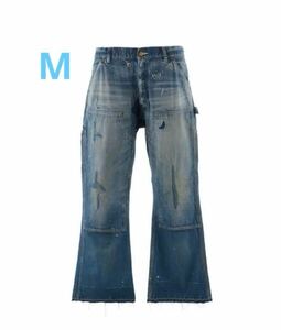 SAINT M×××××× セントマイケル 24AW DENIM DOUBLE KNEE SM-YS1-0000-066 　M　デニム