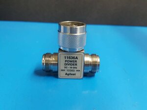 (NBC) Agilent 11636A パワーデバイダ DC to 18GHz Power Divider (中古 10360)