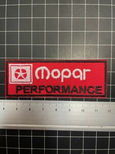 アイロンワッペン★MOPER★モパー赤★チャレンジャー★チャージャー