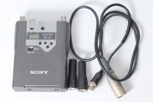 SONYワイヤレス受信機 WRR-861 UHFシンセサイザーポータブルダイバーシティチューナー 5369-KF