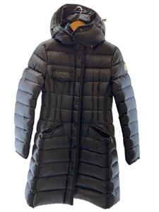 MONCLER◆コート/2/ナイロン/BLK/無地/C20934930005 53048/HERMINE GIUBBOTTO