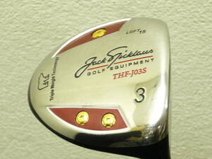 【GoldenBear】JackNicklaus　THF-J03S★F3　15°　†5111-2