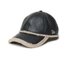 New Era 9TWENTY Eco Fur & Eco Leather 黒