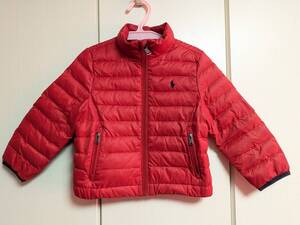 ラルフローレン POLO RALPH LAUREN ダウンジャケット 2/2T 90 AKAOBIT