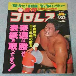 週刊プロレス 1998年6/23