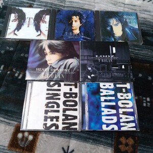 T-BOLAN CD セット 7枚 ベスト アルバム BABY BLUE SO BAD HEART OF STONE LOOZ SINGLES BALLADS 名盤 マリア 離したくはない じれったい愛