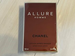 新品未開封 ALLURE HOMME CHANEL シャネル アリュールオム 100ml アウターシェイヴローション　メンズコスメ 45226