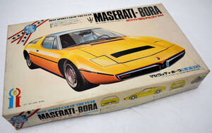 １円スタート！イッコーモケイ MASERATI-BORA 1/24SCALE 内袋未開封