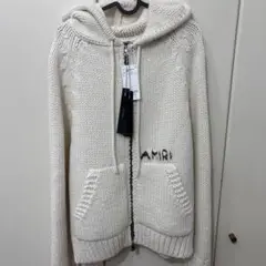 AMIRI CHUNKY ZIP FRONT ZIPHOODIE カーディガン