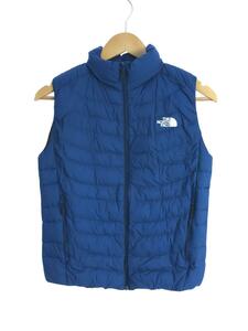 THE NORTH FACE◆THUNDER VEST_サンダーベスト/S/ナイロン/BLU//