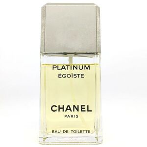 CHANEL シャネル エゴイスト プラチナム EDT 100ml ☆残量たっぷり　送料660円