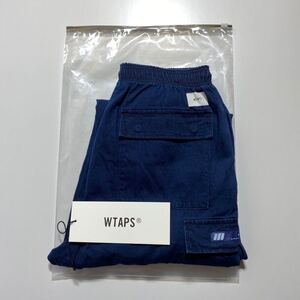 【L】美品 WTAPS TROUSERS COTTON DENIM PANTS ダブルタップス トラウザーズ コットン デニム パンツ インディゴ (231WVDT-PTM02) G2083