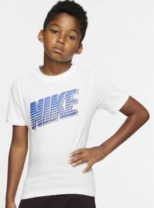 ナイキ　 Tシャツ 白 ホワイト NIKE 半袖Tシャツ　ジュニア子供140（s）