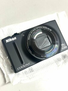 【31】1円～未使用 Nikon ニコン COOLPIX S8200 クールピクス コンパクトデジタルカメラ NIKKOR 14×WIDE 4.5-63.0mm 1:3.3-5.9 極美品