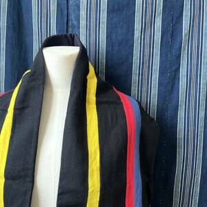 60s 70s 80s school scarf reversible 60年代 70年代 80年代 スクールマフラー イングランド製 プレッピー トラッド アイビー 大学