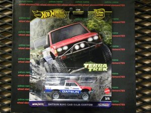 即決☆☆ダットサン キングキャブ 720 DATSUN KING CAB BAJA CUSTOM テラ トレック TERRA TREK プレミアムモデル HOT WHEELS ☆ 