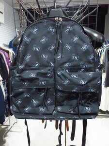 UNDERCOVER アンダーカバー (UCX9B09-1) BEAR 総柄 ナイロン リュック バックパック 新品 B.BLACK 定価28600円