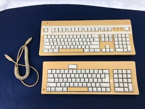 ★ジャンク品★キーボードセット M0116J＋Extended Keyboard Ⅱ APPLE