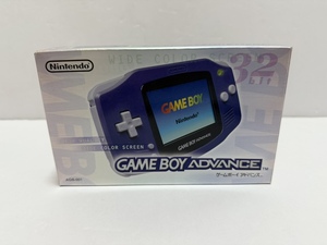 【GBA】ゲームボーイアドバンス□本体□バイオレット□