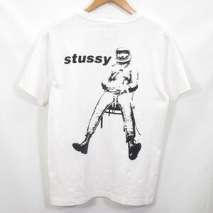 STUSSY Champion コラボ アストロノート Tシャツ sizeM/ステューシー 1003