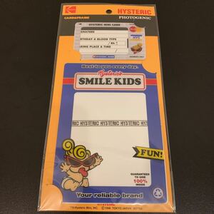 HYSTERIC MINI photo genic card ヒステリックミニ フォトジェニックカード 新品未使用