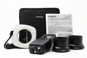 ★良品★ オリンパス OLYMPUS SRF-11＋FR-1（2個）リングフラッシュセット #7388