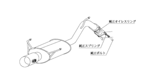 自動車関連業者直送限定 柿本 Kakimoto.R カキモトアール TOYOTA アルファード (エアロバンパーグレード) ANH10W 2.4_NA FF 4AT (TS364R)