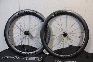 値下げ! ○ROVAL ロヴァール RAPIDE CLX 2 シマノフリー 11/12s対応 クリンチャー チューブレス カーボンホイールセット 美品