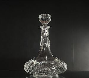 Baccarat バカラ / ※極稀少 大型デカンタ 1.7kg 七面鳥 ターキー 美品