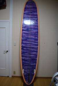 サーフボード　ロングボード ALWAYS SURF SUMMER BLUE OCEAN NATURAL FACTORY　9.0f（274cm×55.5cm×7.5cm）サイドフィン付