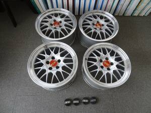 絶版 室内保存 RX-7 FD3S BBS 17インチ マツダ 純正 オプション RZ 鍛造 超希少 BBSマーク 黒、赤 両方付き ガリガリ無 スピリットR