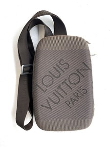 【即決】 LOUIS VUITTON ルイヴィトン マージュ ダミエ・ジェアン テール M93500 ボディーバッグ ブラウン キャンバス ナイロン MI0044