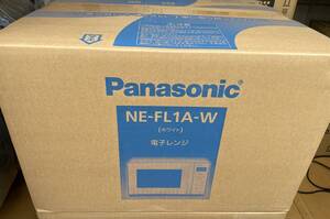 新品未開封 パナソニック NE-FL1A-W ホワイト フラットテーブル 22L スピードあたため ヘルツフリー 25年1月購入 メーカー1年保証