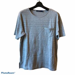 【送料無料】RAGEBLUE レイジブルー　M メンズ　半袖Tシャツ　グレー　ポケット