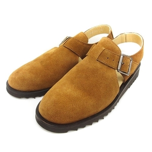 未使用品 パラブーツ Paraboot × BEAMS BOY別注 23SS ADRIATIC ブーツ サンダル レザー スエード ブラウン 茶 5 25cm位 靴 シューズ レデ