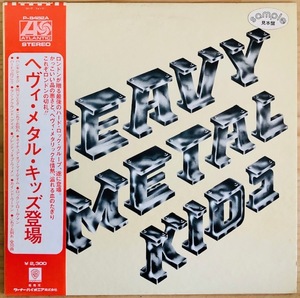 LP■ROCK/HEAVY METAL KIDS/S.T./ATLANTIC P-8482A/国内74年ORIG 見本盤白ラベルプロモ/PROMO OBI帯付 極美盤/GLAM ROCK/グラムロック/PUNK