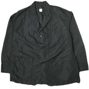 RANDT アールアンドティー Studio Jacket - Sanded Polyester Microfiber スタジオジャケット S BLACK Rough＆Tumble ネペンテス g19417