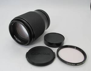 CONTAX Carl Zeiss Sonnar 2.8/135 T コンタックス カメラレンズ　レンズキャップ・レンズフィルター付き　中古品　カールツアイスレンズ