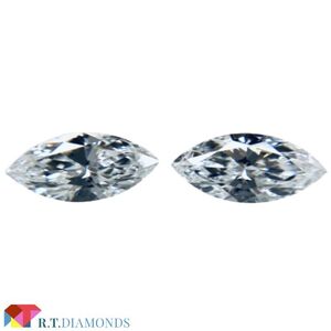 Dカラー IF マーキーズセット！DIAMOND！0.31ct/0.30ct/RT2679/GIA