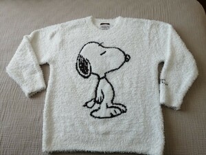 ジェラート ピケ PEANUTS スヌーピー トレーナー 　フリーサイズ　美品　