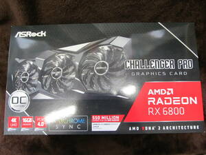 ASROCK　RADEON　RX6800　CHALLENGER　PRO　１６G