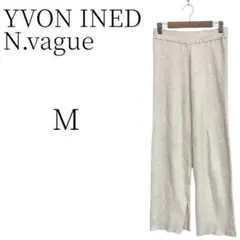 YVON INED N.vague アイボリー カジュアルパンツ Ｍ