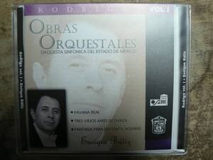 輸入盤CD ホアキン・ロドリーゴ：Obras orquestales/エンリケ・バティス