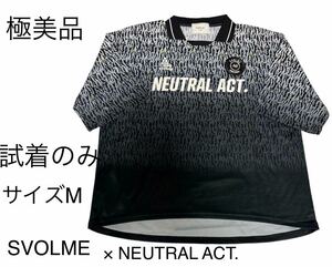 ◆極美品◆SVOLME×NEUTRALA ACT.コラボ速乾性プラクティスシャツ　サイズM