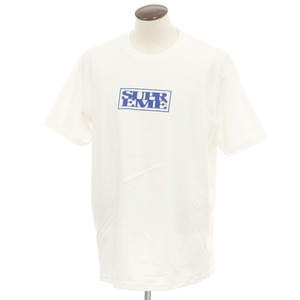 【中古】シュプリーム Supreme 2024年秋冬 Connect Tee コットン クルーネック 半袖Ｔシャツ ホワイト【サイズXL】