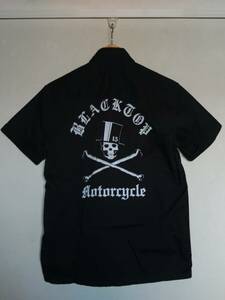 Blacktop Motorcycle 半袖ワークシャツ ブラックトップモーターサイクル BTMC Backbone バックボーン Delay Win & Sons 北原