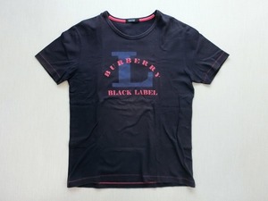 BURBERRY BLACK LABEL バーバリー ブラックレーベル Tシャツ 3 USED